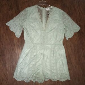 Lace Romper